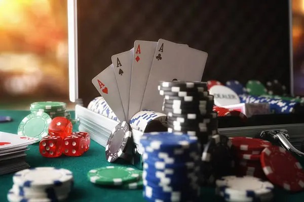 kilat4d platform interface showing slot games, live casino, and sportsbook sections